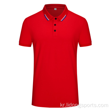 고품질 여성 남자 골프 폴로 셔츠